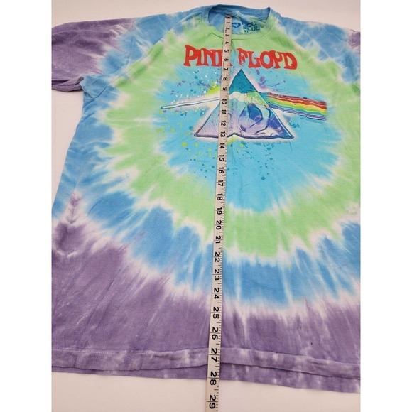 Pink Floyd Dark Side Oil Paint Tie-Dye T-Shirt 2017 Size XL - Picture 8 of 9